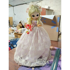Bradley Doll Big Eyes 15" 1960's Vintage